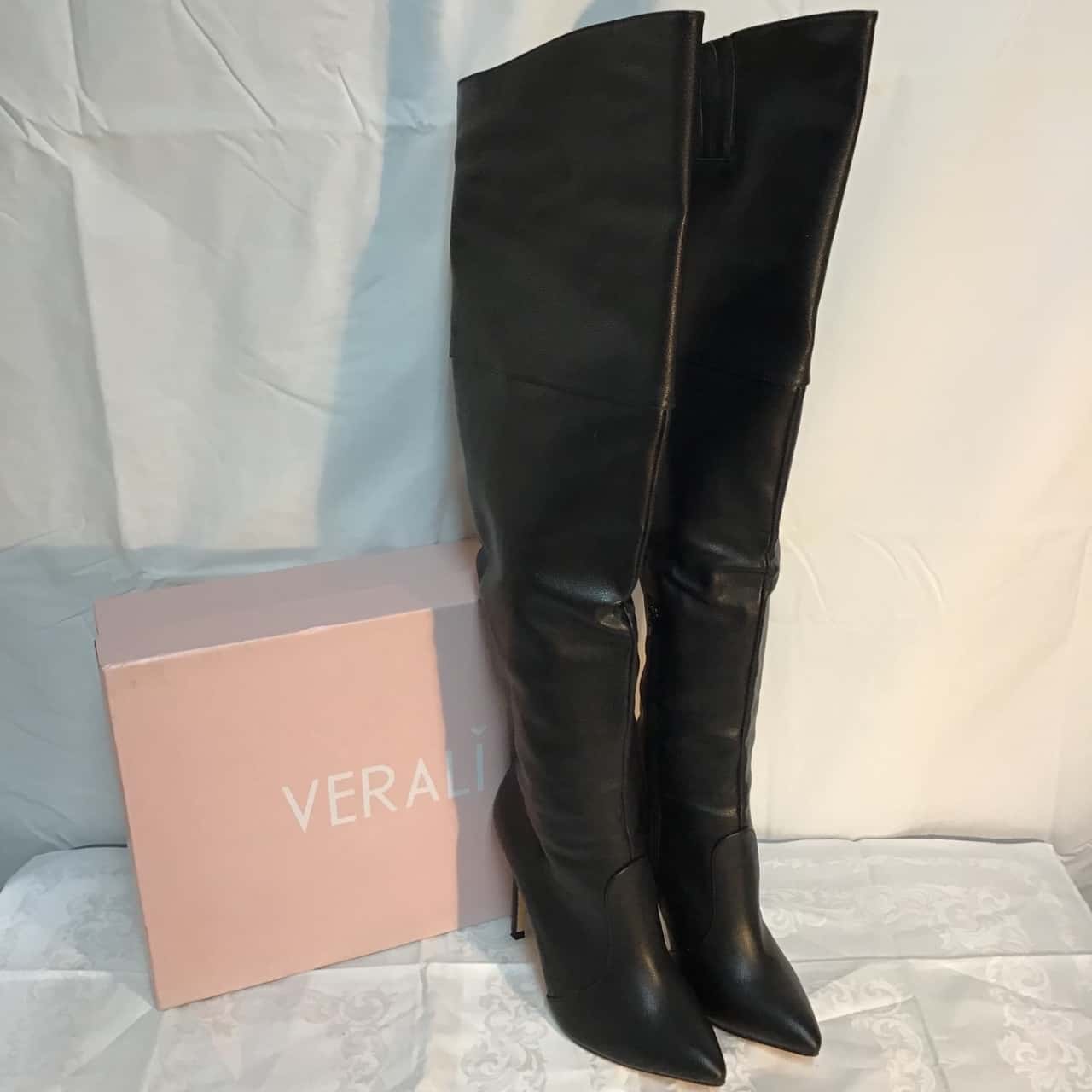 Verali Womens Size 39 Black Boots(s)