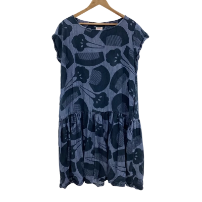 Gorman Womens  Size 12 Casual Dress Blue 