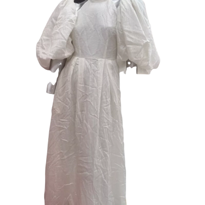 BNWT Aurora Hazel Maxi Dress White  Womens  Size S 