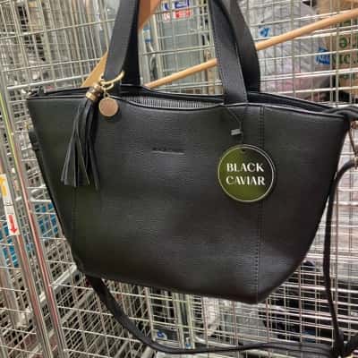 Black Caviar Womens Tote Bag Black  