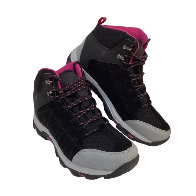 Crane Womens Size 8 Hiking Boots Black / Pink  