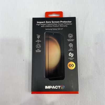 3sixT Impact Zero Screen Protector - High-Impact Hybrid Glass Screen Protector Samsung Galaxy S24 6.1”