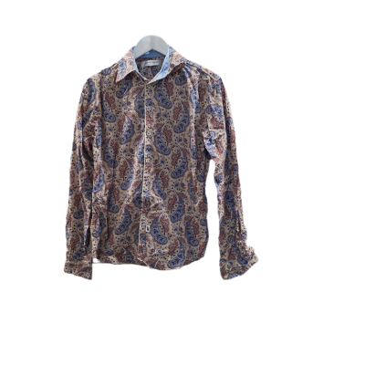 Jimmy Stuart Australia Paisley Long Sleeve Button-Up Shirt - Size S