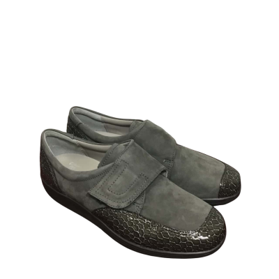  Womens ara Size 8 Animal print / Graphite Shoes. Leather 