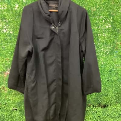 Maggie T Womens  Size 14 Anorak Black  