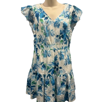 G.D.S Womens  Size 10 Mini Dress Blue / Green / White 