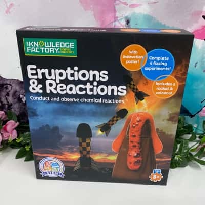 Brand new science and Technology kit- Eruptions and Reactions 