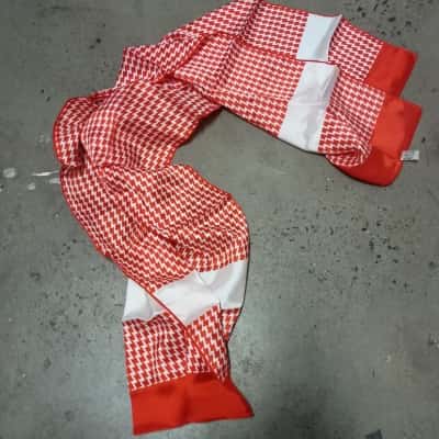 St Michael Rayon Twill Scarf - Made in Italy