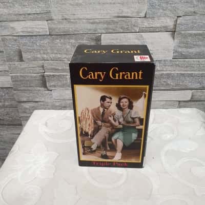 Cary Grant triple pack VHS tapes