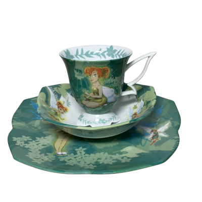 Royal Doulton Disney Fairies Cup and Saucer trio