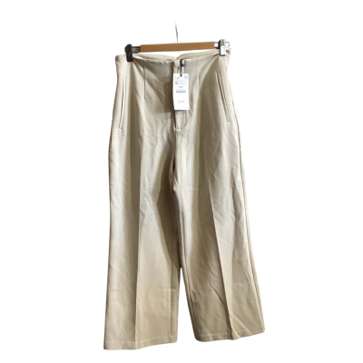 Zara Womens  Size M Pants Beige 