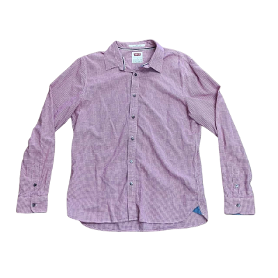 Levi's Slim Fit Checked Button Up Shirt Size L