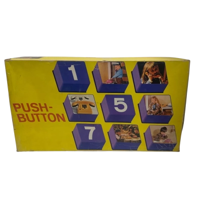 vintage children’s toy telephone set