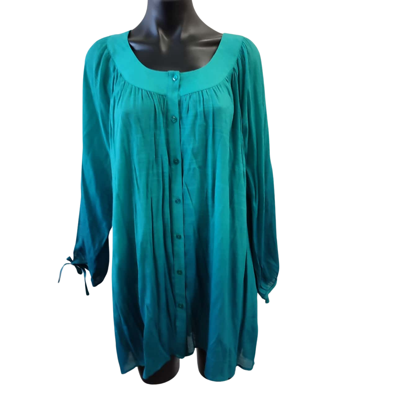 Be Me Green Blouse Size 24 BNWT(s)
