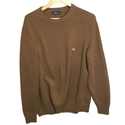 Rodd & Gunn Mens  Size S Jumper Brown . Cotton