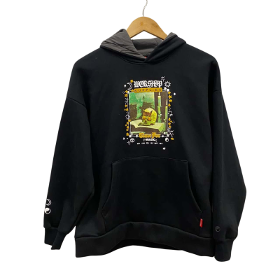 Worship Women's Size XS Hoodie Black  