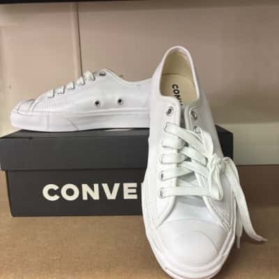 Converse Jack Purcell Ox Womens Size 5.5 Trainers White With Box