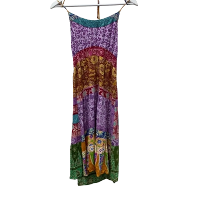 Zimmermann Womens  Size 0 Halter Neck Dress Multicoloured 