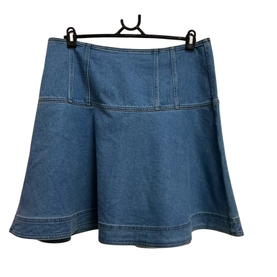 Review Womens  Size 16 Denim Skirt Blue 