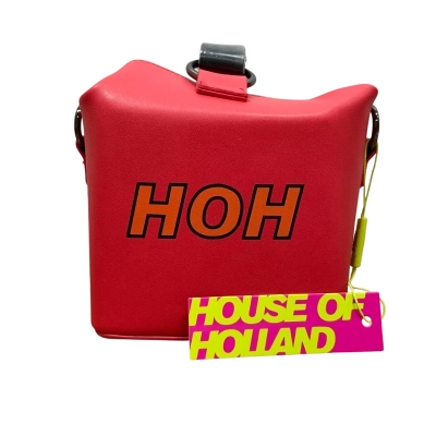 House of Holland Orange HOH Bag w/ Detachable Long Strap