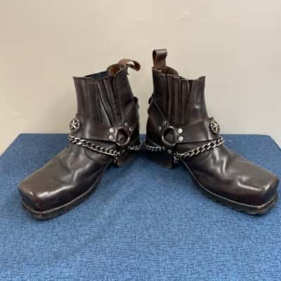 Harley Davidson Womens  Size 7 Boots Brown 