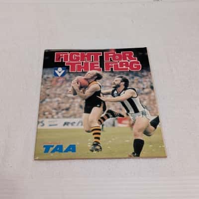 Vintage VFL Magazine: Fight for the flag