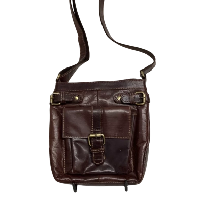 Oran Womens Cross Body Bag Brown 