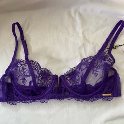 Bluebella Marseille Bra Size 12C Purple 