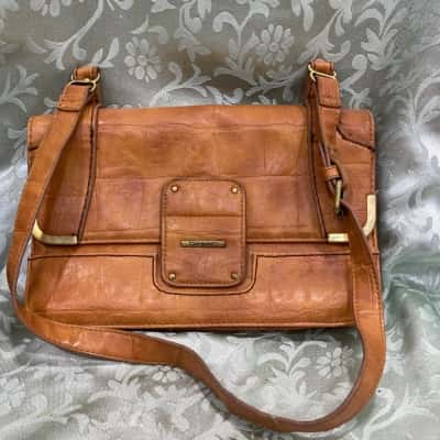 Tony Bianco Womens Handbag Brown 