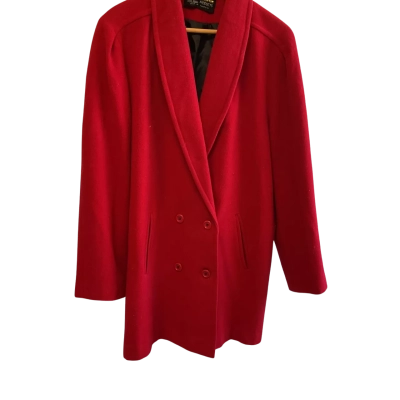 “ AULANA”Womens  woollen Jacket -Size 16 / 18 / 20 Red 