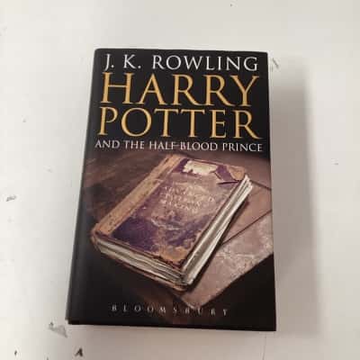 Harry Potter and the half-blood prince by J.K. Rowling book
