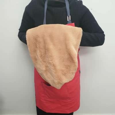 Gorgeous Faux Fur /Warm, Soft & Cozy /Caramel Coloured /Hand Muff / Formal/Show /Theatre