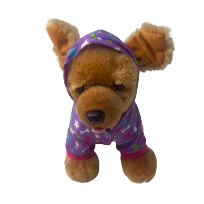 Build a bear Dog in onesie