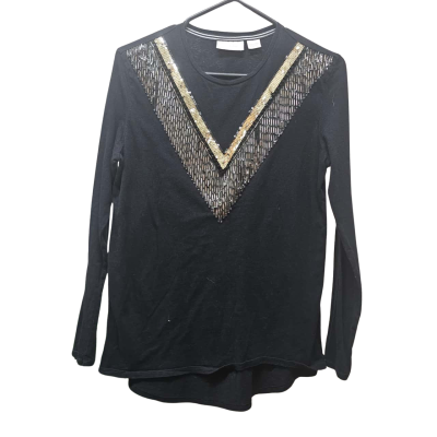 Sass & Bide - Womens - Long Sleeved Top - XS - Black  