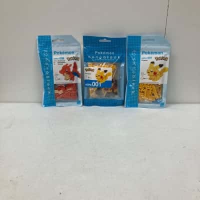Kawada Nanoblock Pokémon x3