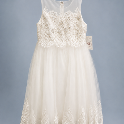 Kids Dream Ivory Flower Girl Dress - Size 6 