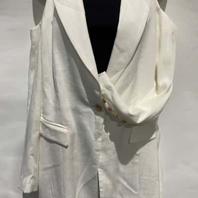 Women's MOTTO Cutout Shoulder Blazer  Size 14