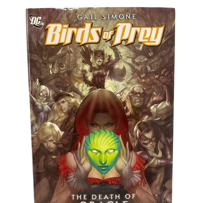 DC Birds of Prey- The Death of Oracle Hard Cover Book