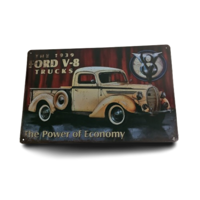 Brand New 1939 Ford V-8 Truck  Metal Man Cave Aussie Car Sign #2270-1-pp