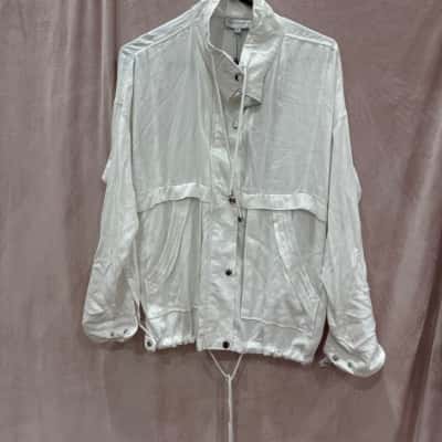 Target Womens Size 14 White Jacket