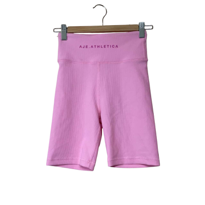 Brand New - Aje Athletica Pink Bike Shorts - Size 6