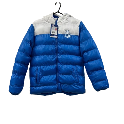 BRAND NEW WITH TAGS AFL NTH MELB PUFFER HOODIE. SIZE 16