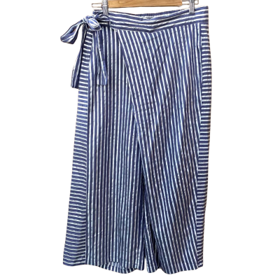 Seed Heritage Blue/White Striped Pants Size 10