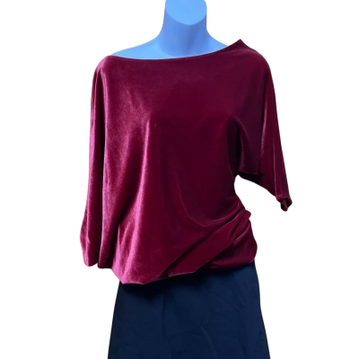 Carla Zampatti Maroon Top