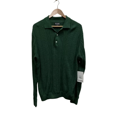 XXIII Mens Size L/XL Green Jumper