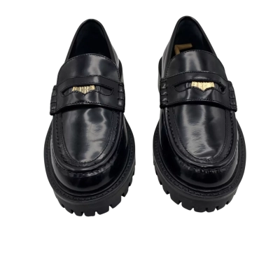 Country Road Womens  Size 35 Loafers Black RRP $199