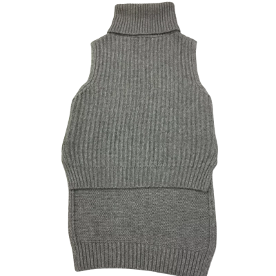 Country Road Women’s Size XXS Turtleneck Grey Wool Vest 