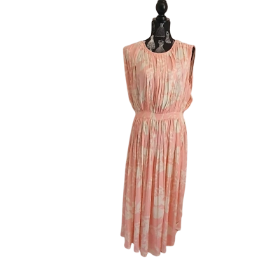 Witchery Womens  Size 12 Formal Dress Beige / Pattern / Peach BNWT