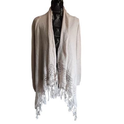 Rip Curl Womens  Size M Cardigan Beige BNWT