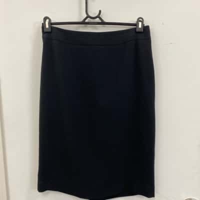 Womens  Size 12 Pencil Skirt Black  